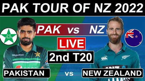 pakistan vs new zealand 2nd t20